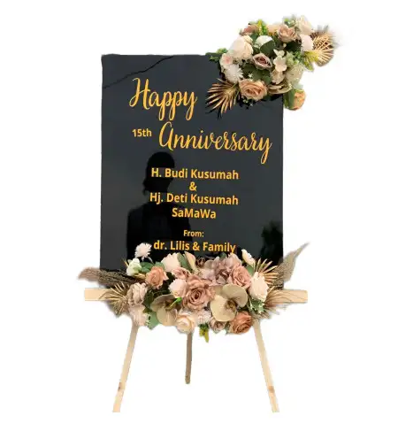 Papan Bunga Akrilik Kutruk