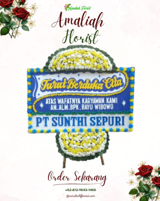 Papan Bunga Duka di Kutruk