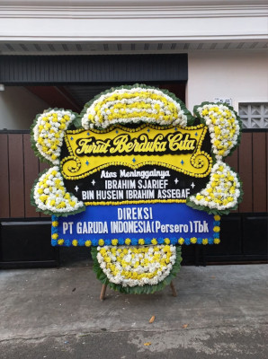 Papan Bunga Duka di Kutruk
