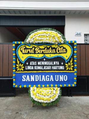Papan Bunga Duka di Kutruk